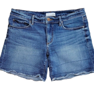 Made and Loved Loft Blue Denim Jean Shorts Size 26/2 EUC